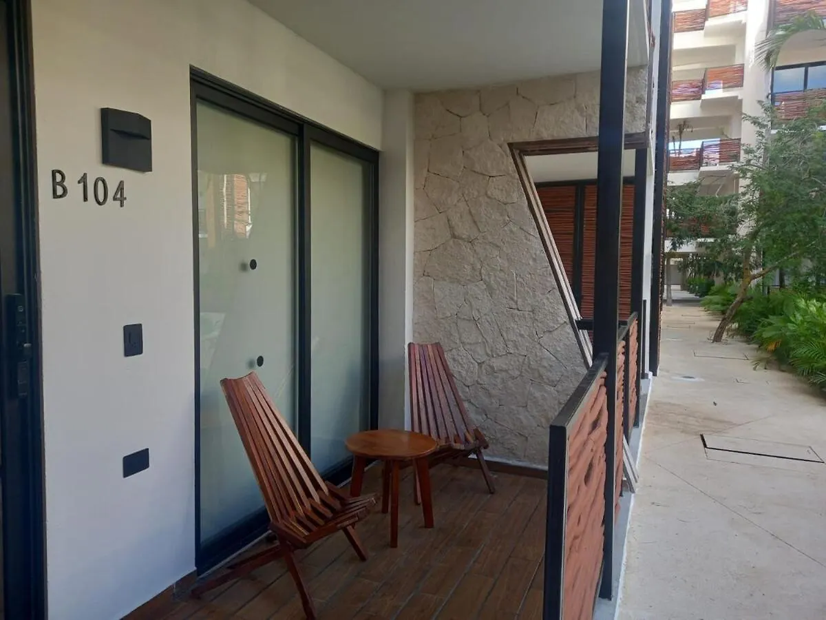 New 2 Bedroom Apartment With Jacuzzi In Tulum