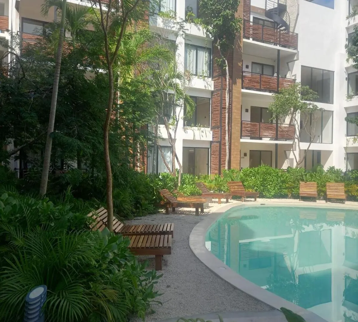 New 2 Bedroom Apartment With Jacuzzi In Tulum
